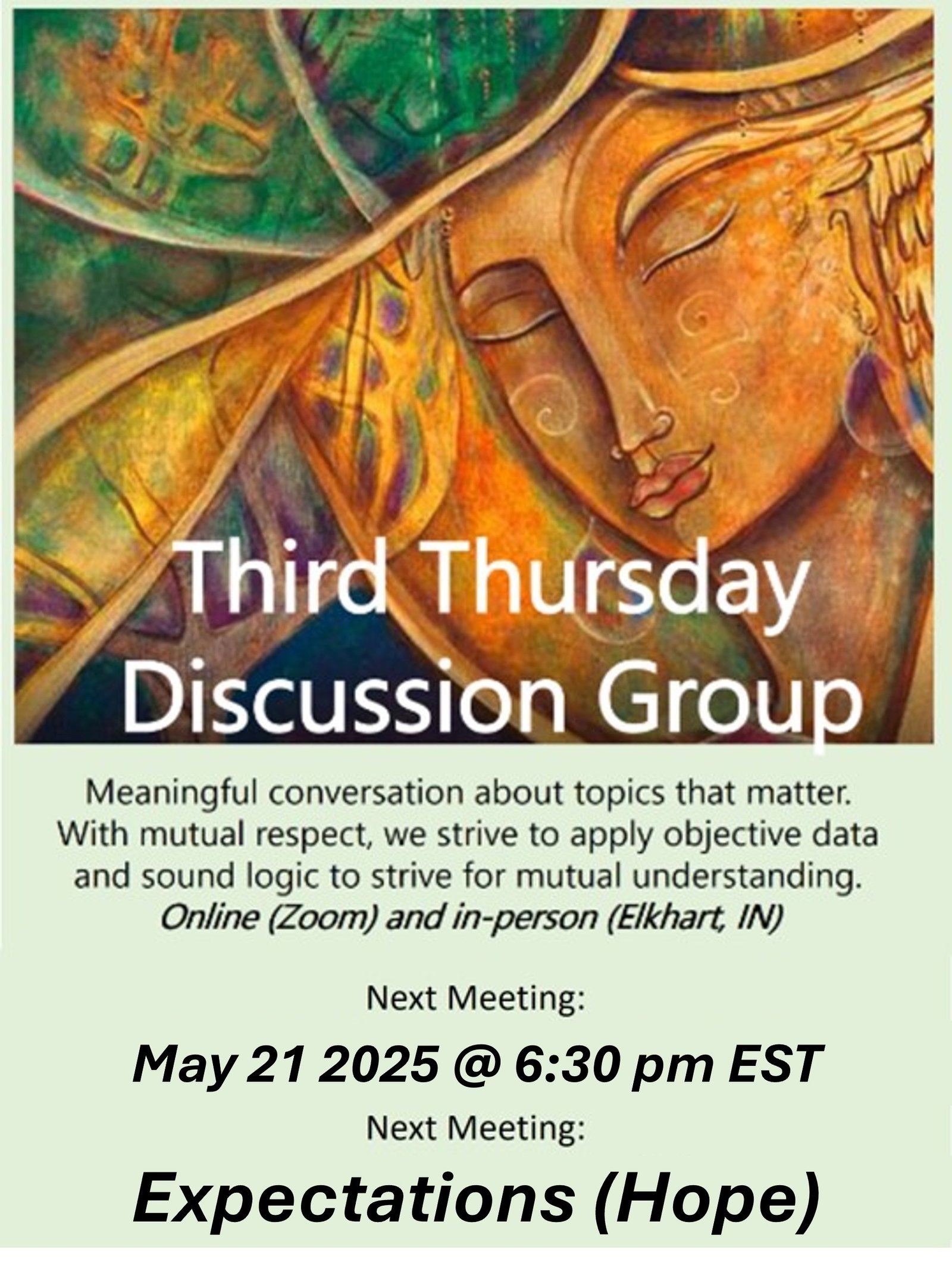 Third Thursday - Discussion Group